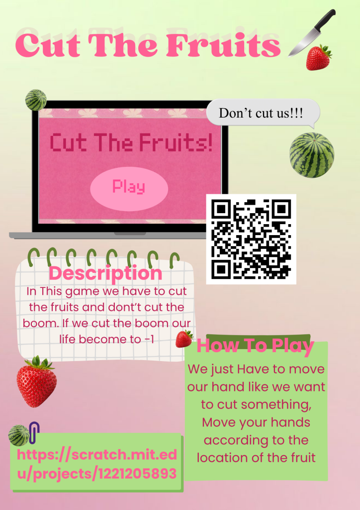 ‧˚꒰🐾୭ ˚. ᵎᵎCut The Fruits