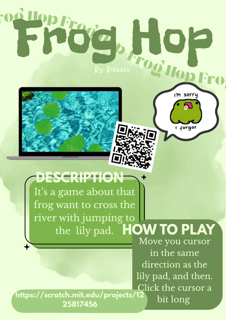 ‧˚꒰🐾୭ ˚. ᵎᵎFrog Hop